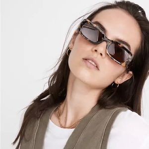 Madewell Baymont Square Sunglasses